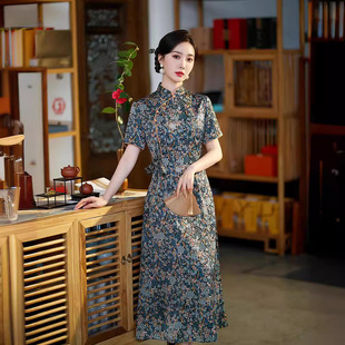 织布鸟女装名兰世家2026新款俏娘鱼懿菲凤知恋壹美佳人旗袍裙正品