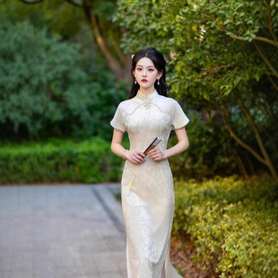 一珂锦绣女装懿菲奥黛2026新款佐良佑善陶玉梅年轻新中式绝美旗袍