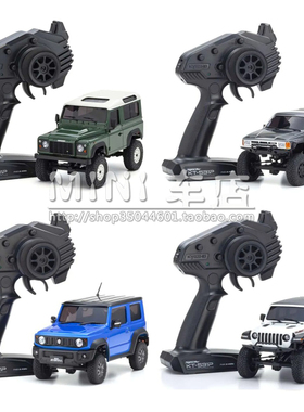 京商MINI-Z 4×4 1:24蚊车小攀爬车路虎卫士90 32526GM/32527GR
