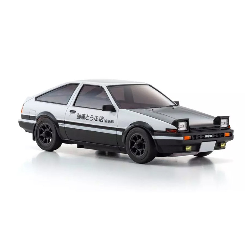 京商MINI-Z AWD MA020 DZ01 GLA蚊车车壳 黑盖AE86 MZP485IDC