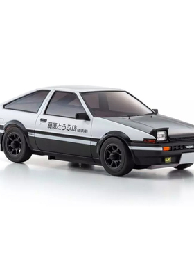 京商MINI-Z AWD MA020 DZ01 GLA蚊车车壳 黑盖AE86 MZP485IDC