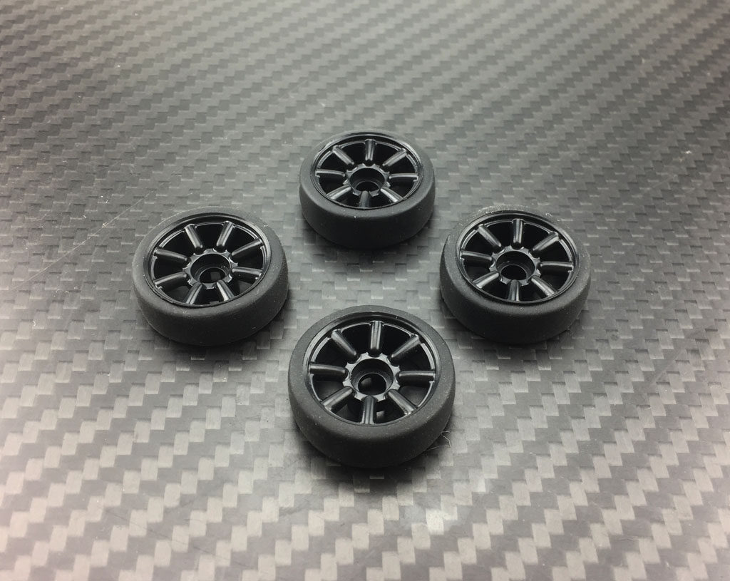 京商MINI-Z MR03 MR04 RWD后驱竞速蚊车轮毂轮胎 AE86款