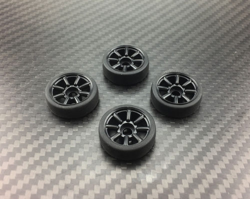京商MINI-Z MR03 MR04 RWD后驱竞速蚊车轮毂轮胎 AE86款 - 封面
