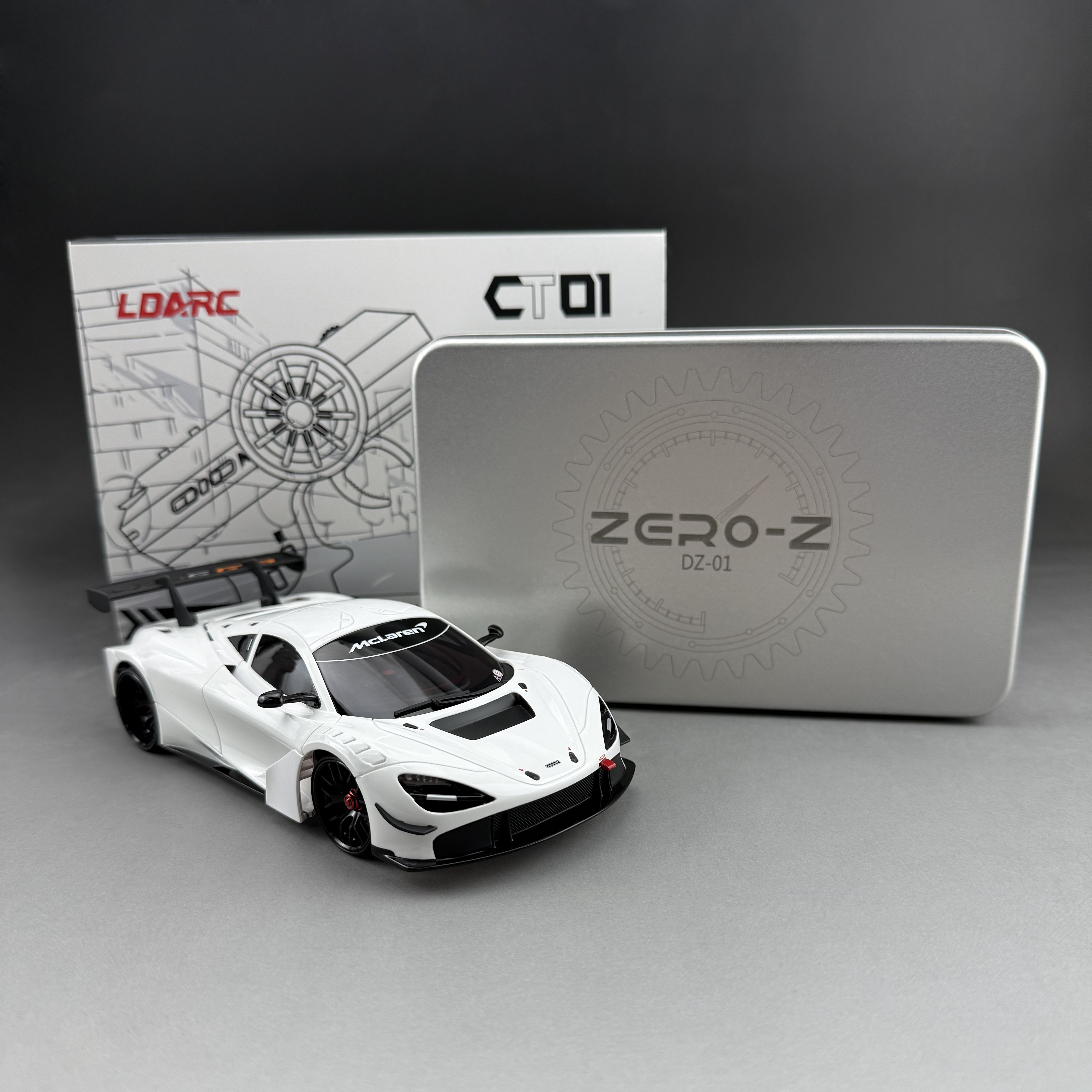 ZERO-Z全新四驱RC遥控蚊车720S白 金属车架DZ01漂移版 ZERO-Z全新四驱RC遥控蚊车720S白 金属车架DZ01漂移版