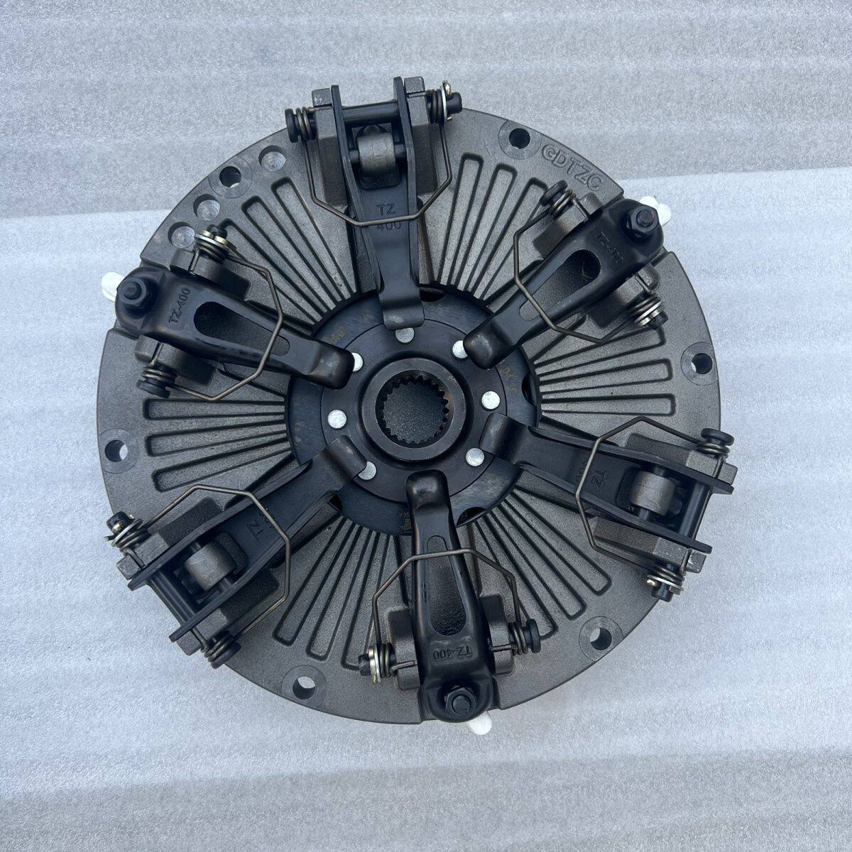 时风拖拉机454/404配件离合器总成离合器片铜片直径254内22齿铜基