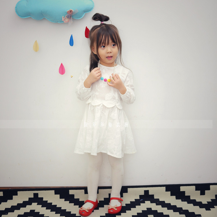 Chemise fille à manche longue - Ref 2085374 Image 1