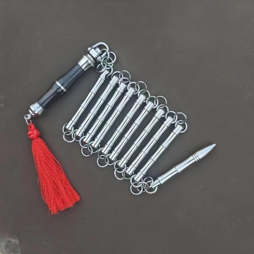 304不锈钢万向节竹节款九节鞭