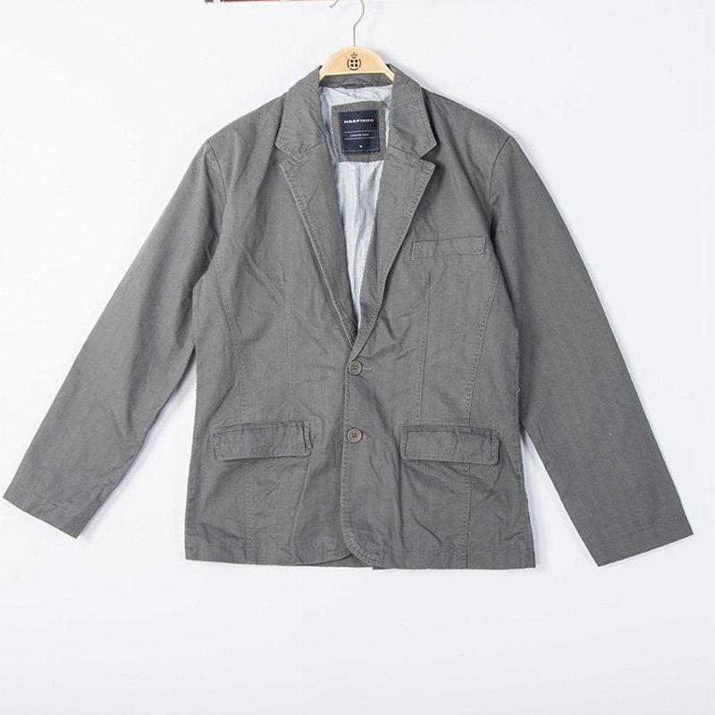 出口外单男士春秋款日系复古休闲纯棉西服外套多口袋便服单西上衣,男装,休闲西服,淘宝优惠券,粉丝福利购,淘宝优惠卷