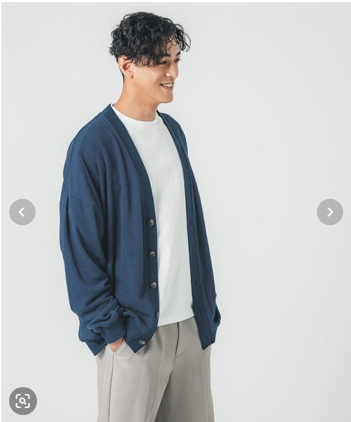 毛巾布无领文艺开衫外套