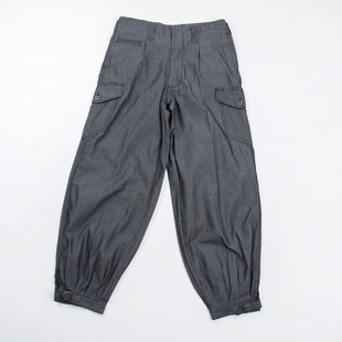 时尚 宽松束脚复古灯笼裤 休闲潮款 街舞滑板裤 日单男士 哈伦裤 春夏季