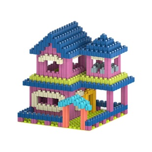 串联方粒积木 | 创造力培养异形组合方案 坦克飞机拼装积木莫兰迪