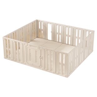 婴儿宝宝活动区域围栏 | 儿童室内爬行地垫边缘栏杆 学步防护栏栅