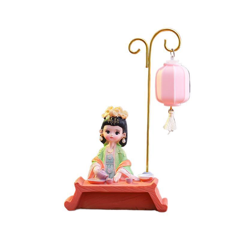 盛世美颜唐仕女提灯摆件Gift礼物