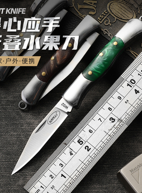 露营烧烤吃肉小刀不锈钢家用瓜果刀随身携带应急防身刀拆快递刀