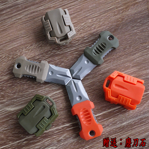 马甲壳虫织带扣工具野外背包织带扣EDC随身户外工具野外生存小刀
