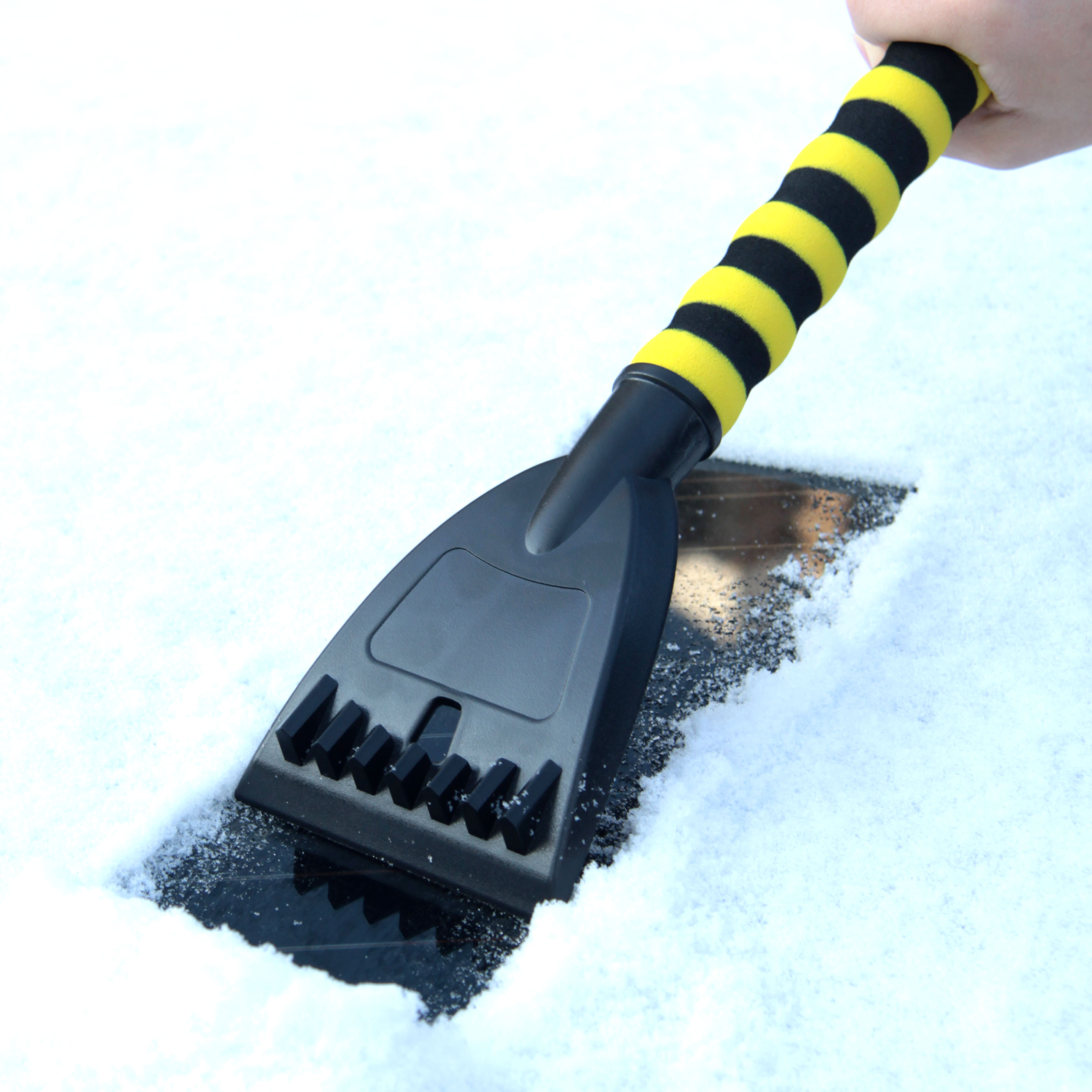 爱瑞麟可拆分长柄雪铲扫雪刷子