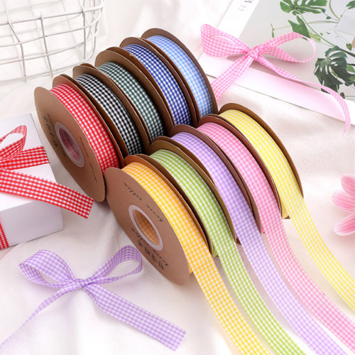 格子丝带1cm2cm装饰蛋糕烘焙