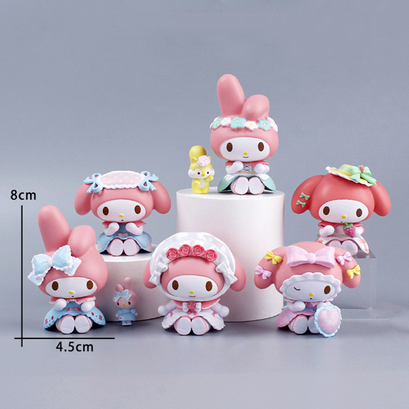 美乐蒂库洛米蛋糕精美摆件