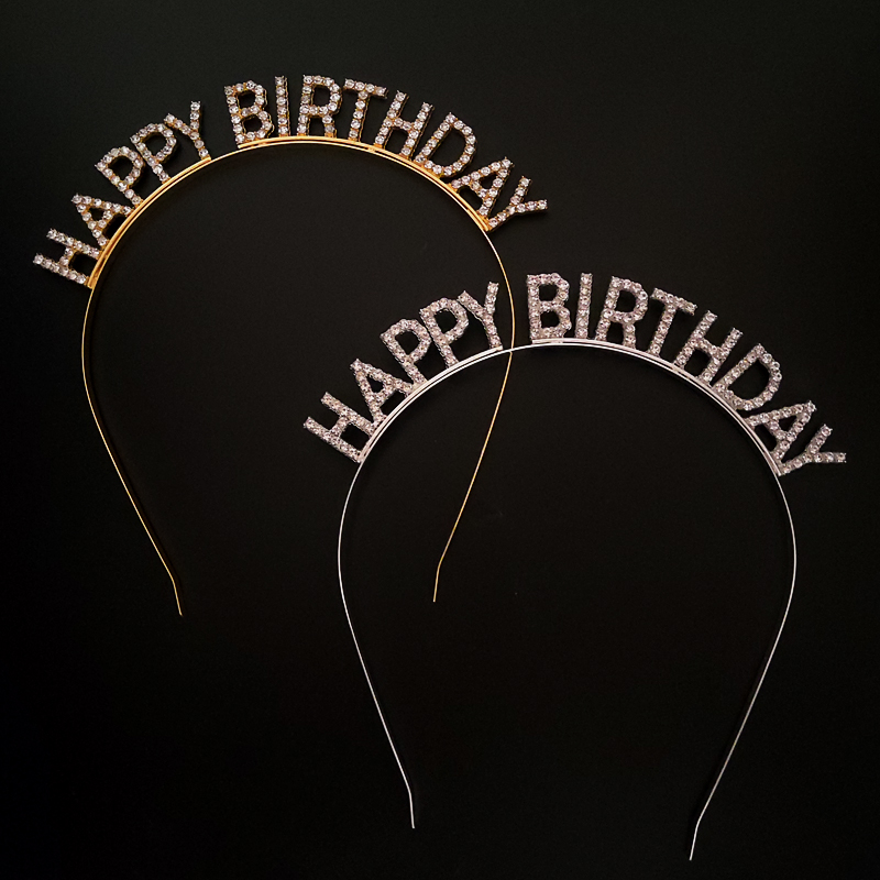 合金钻石发箍羽丝HB发卡