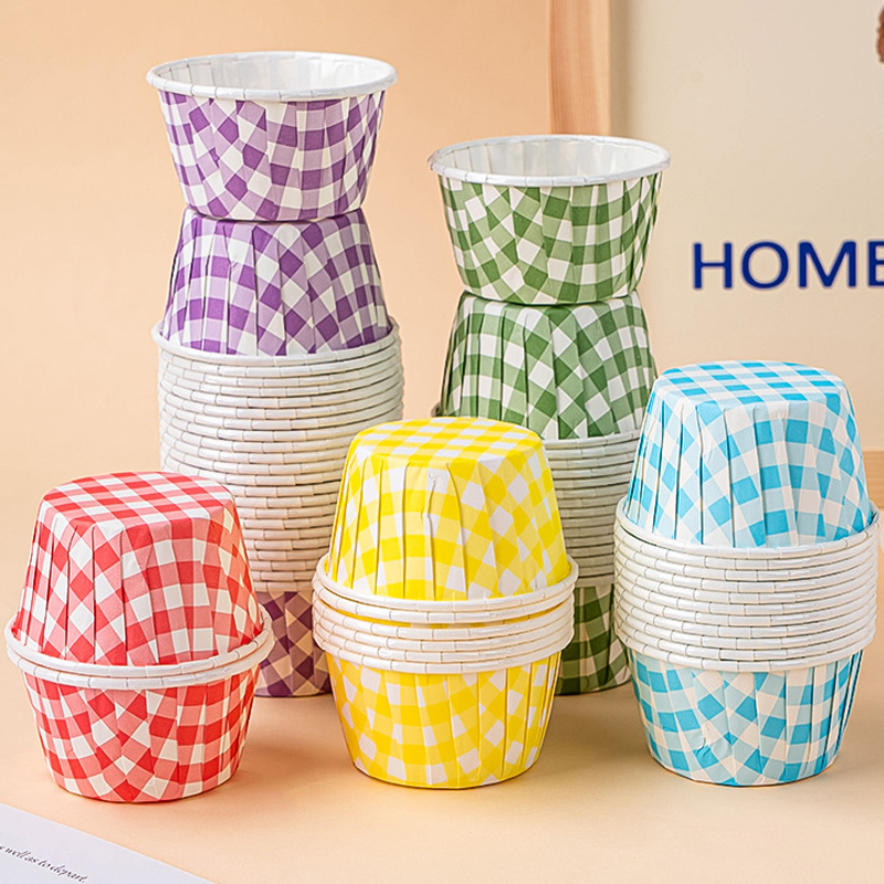 一次性耐高温纸托大小号马芬杯