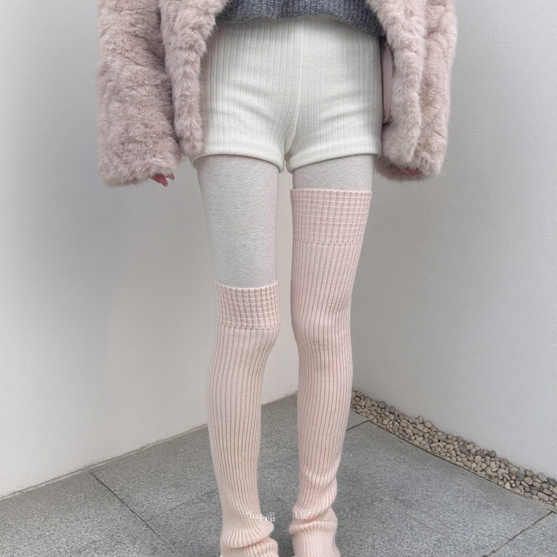baby粉袜套！秋冬加厚保暖针织长筒过膝堆堆袜叠穿瑜伽裤踩脚腿套,女士内衣/男士内衣/家居服,连裤袜/打底袜,淘宝优惠券,粉丝福利购,淘宝优惠卷