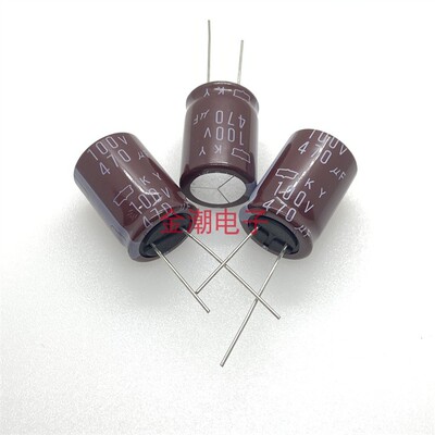 100V470UF18X25KY黑金刚
