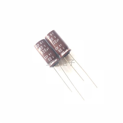 80V120UF 10X20 黑金刚 KY EKY800ELL121MJ20 高频低阻 120UF 80V