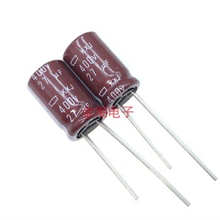 400V27UF 黑金刚 KXJ系列 12.5X20 日本化工NCC 27UF 400V