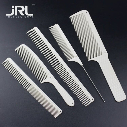 鹰堡JRL理发剪发梳子发型师专用男发女士轻薄尖尾苹果美发梳平头