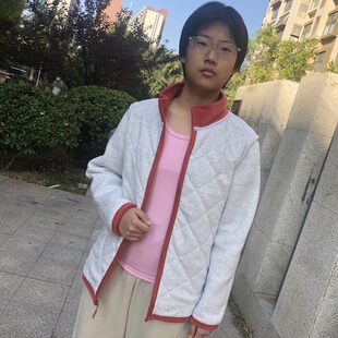 俏丽人Q867全羊毛夹层摇粒绒情侣外套立领拉链校服神器2024女新款