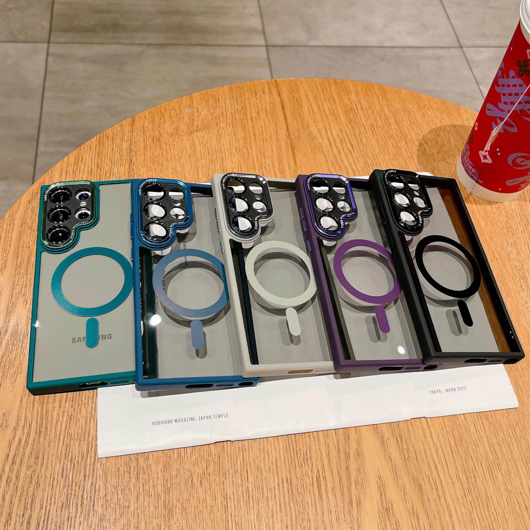 精盾金属镜头带磁吸手机壳