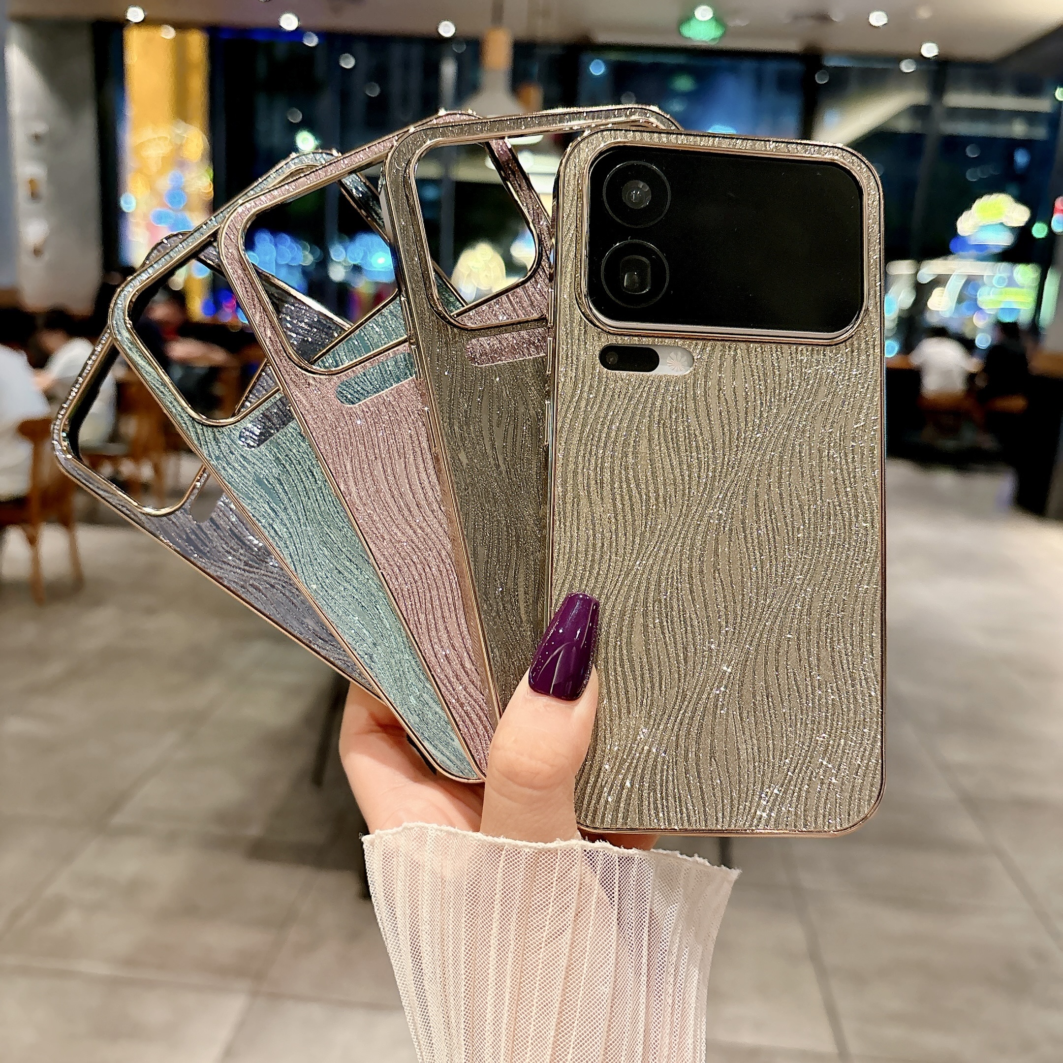 适用 小米17 promax新款水波纹二合一手机壳小米15T全包红米note14 13 pro防摔高级感红米15C 14C保护套批发