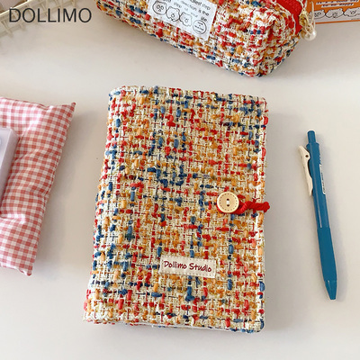 活页本手账本编织风格