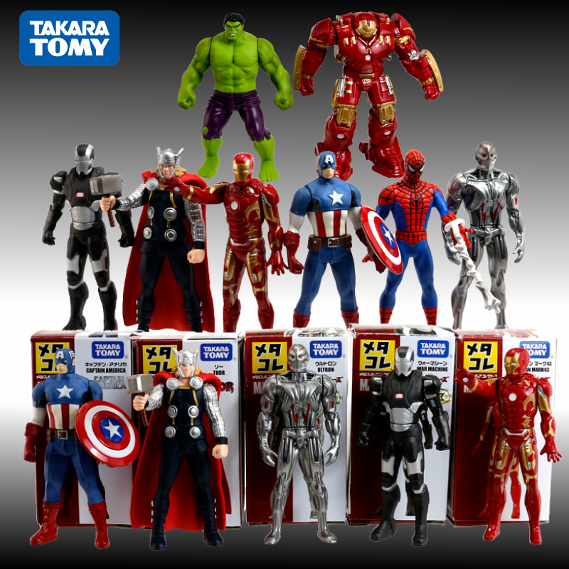 tomy多美卡合金人偶手办漫威电影