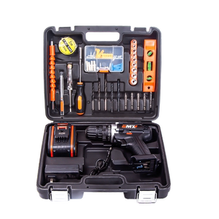 手电钻家用冲击钻锂电手枪钻多功能手电动钻打孔电转电动工具套装