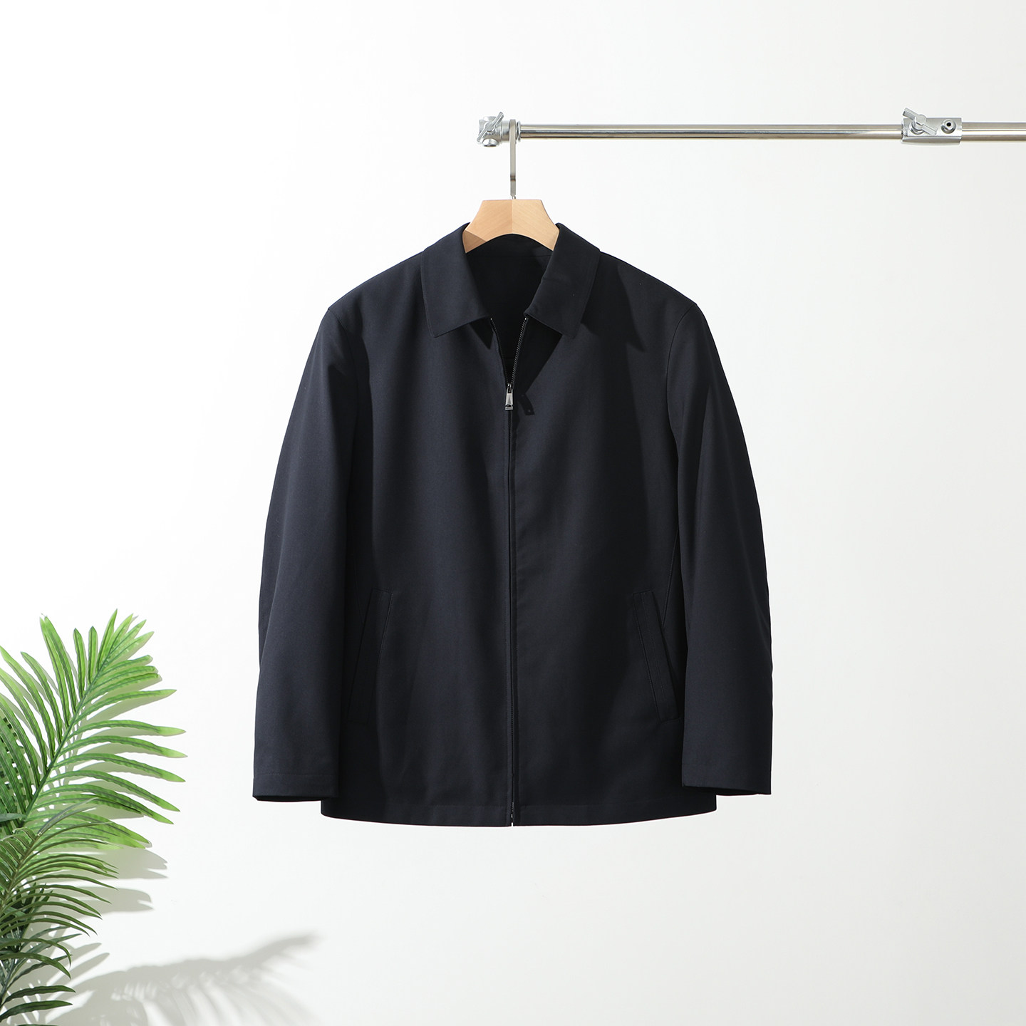 冬季户外运动新款可脱卸内胆鹅绒运动羽绒服