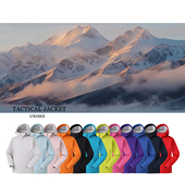 286 休闲冲锋衣夹克 立体剪裁 户外机能三防内里抓绒情侣款