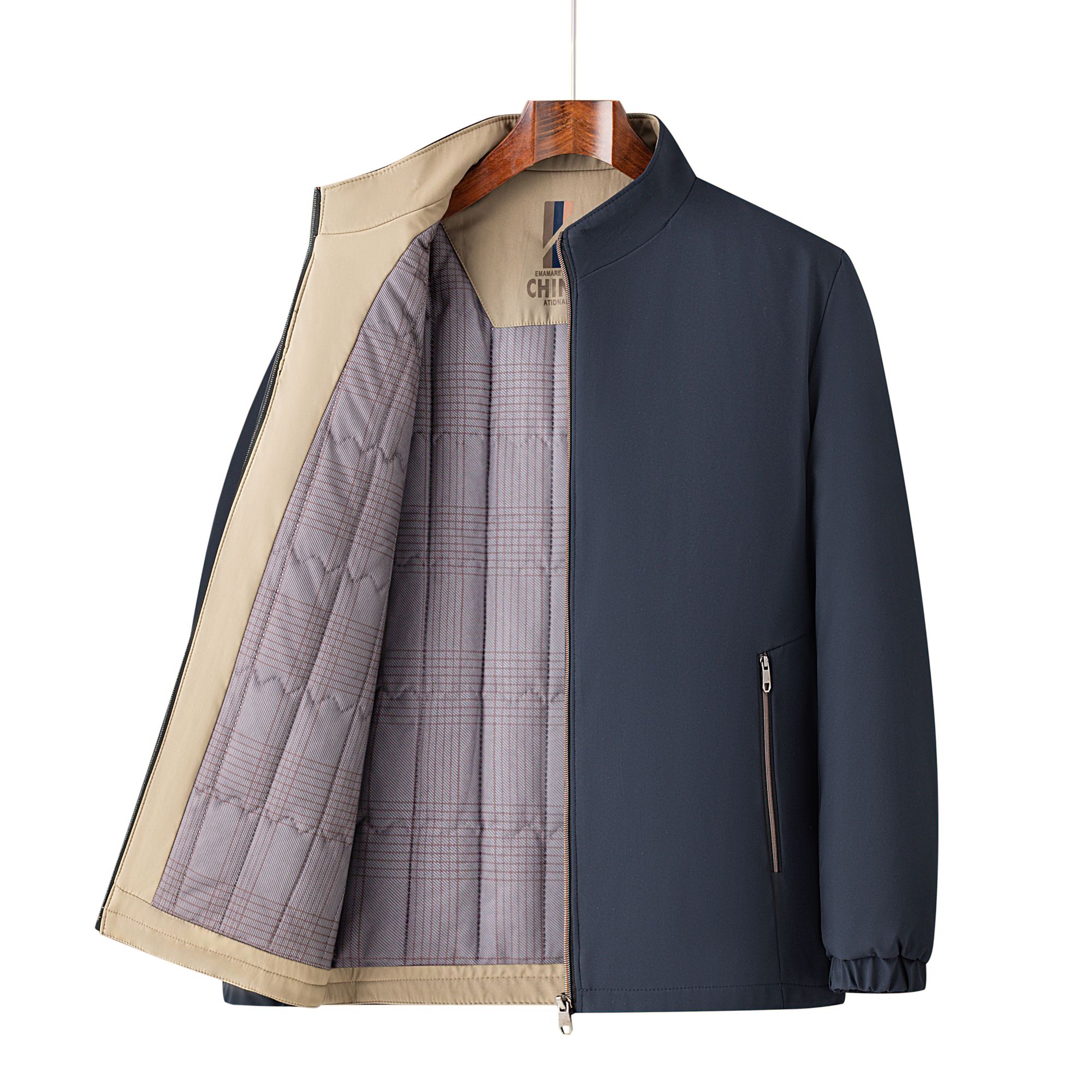 圣·捷邦 秋冬男士夹棉保暖休闲棉衣 507