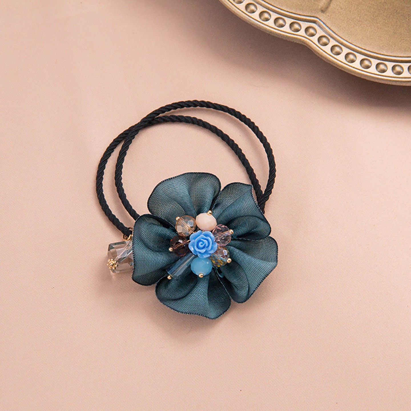 买2送1高级感花语发圈扎头发头绳