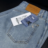 好版 高档 型 2026年春款 669 复古水洗高腰宽松显瘦直筒裤 14W