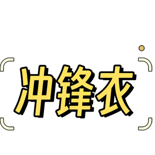 高街工装 冲锋衣宽松显瘦情侣时尚 半开胸防风连帽冲锋衣 14Z美式