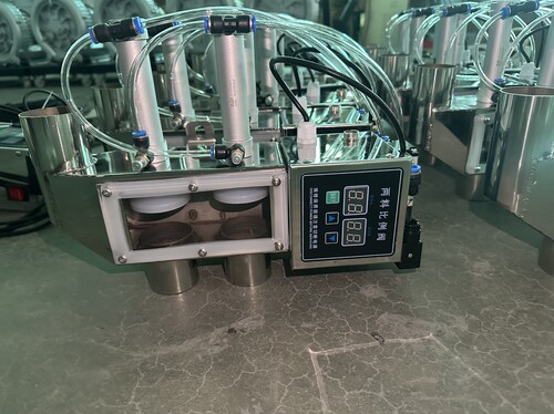 新次料混合阀两料比例阀注塑机吸料机一拖二时间气动比例阀控制器