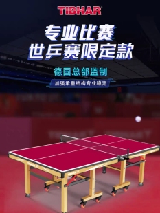 TIBHAR挺拔室外乒乓球桌防水防晒专业乒乓球桌标准可折叠乒乓球台