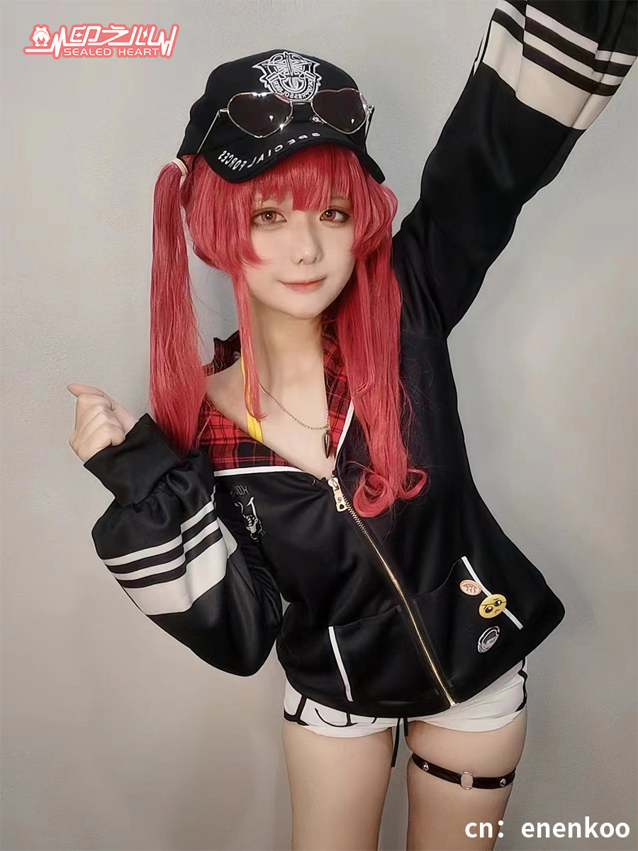 thumbnail for Heart of India hololive virtual idol Vtuber Baozhong Captain Marlene new clothes swimsuit cos suit custom