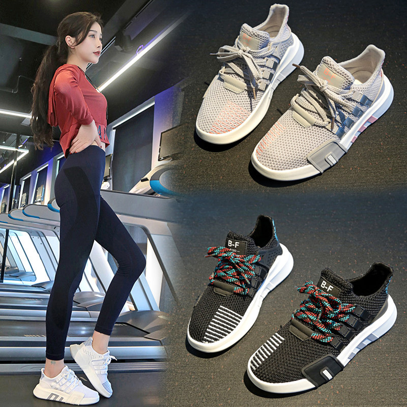 凡麦情侣运动鞋女2019夏新韩版百搭网布透气男女学生健身跑步鞋子|msdalam kategori Kasut wanita, kasut rendah - dari Buy2taobao.com untuk memberikan perkhidmatan ejen Taobao profesional membeli