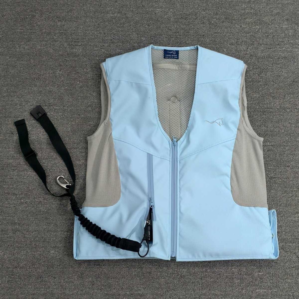 YIKANU 充气马甲骑马骑行防摔防护背心儿童成人同款装备配3个气瓶,自行车/骑行装备/零配件,骑行马甲,淘宝优惠券,粉丝福利购,淘宝优惠卷