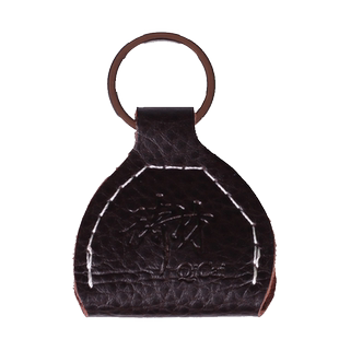 琦材 QC0090 QC0099 多色皮质吉他贝斯拨片包夹套钥匙扣收纳挂件