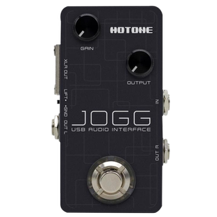 Hotone UA-10 Jogg吉他USB录音声卡移动PC端通用DI音频接口效果器