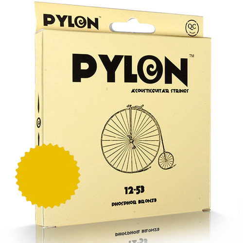 派林 PYLON 1602 镀膜弦 6角芯 磷铜民谣吉他弦 琴弦 木吉他弦 - 封面