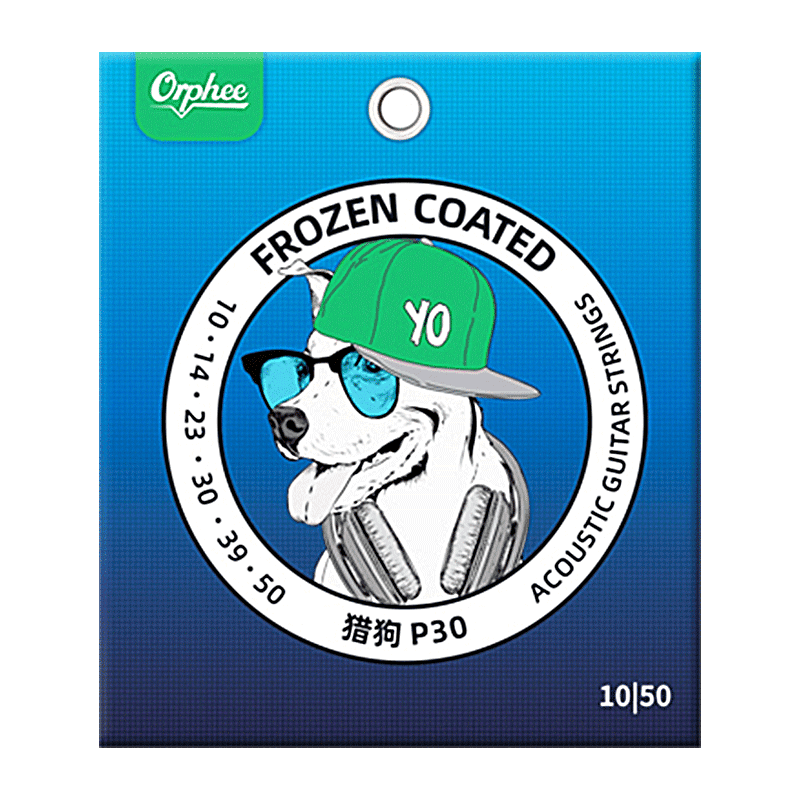 顺丰速发奥路菲猎狗冷冻吉他弦